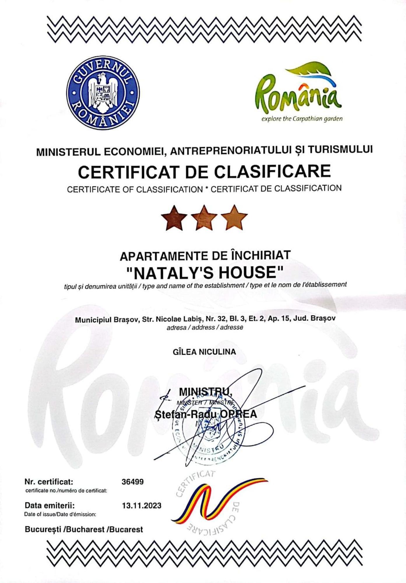Nataly'S House Apartment Brasov Luaran gambar